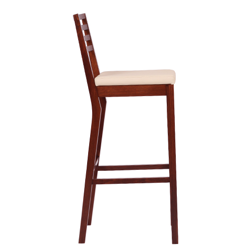 Dřevěná barová židle LUISA P