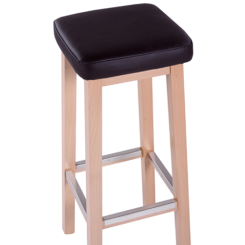 Dřevěná barová židle LOKI P