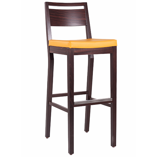 Dřevěná barová židle LUCAS P BAR