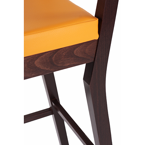 Dřevěná barová židle LUCAS P BAR