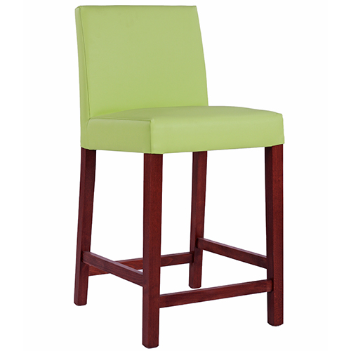 Čalouněná dřevěná barová židle FALCO TH
