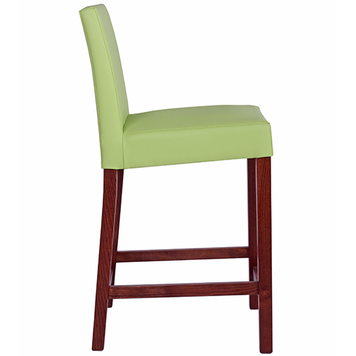 Čalouněná dřevěná barová židle FALCO TH