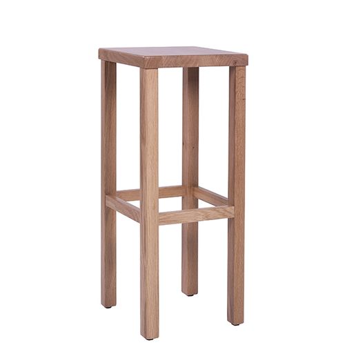 Dřevěná barová židle LIVO D masivní dub