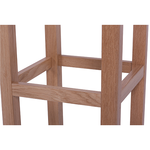 Dřevěná barová židle LIVO D masivní dub