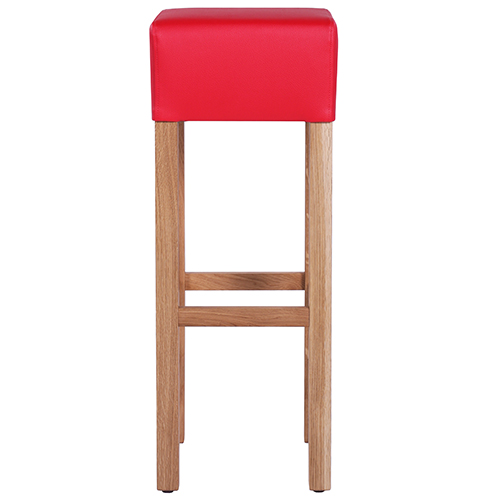 Dřevěná barová židle FABIO D masivní dub