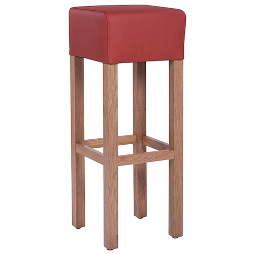 Dřevěná barová židle FABIO D masivní dub