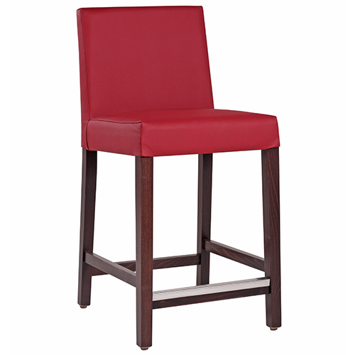 Čalouněná dřevěná barová židle FALCO TH