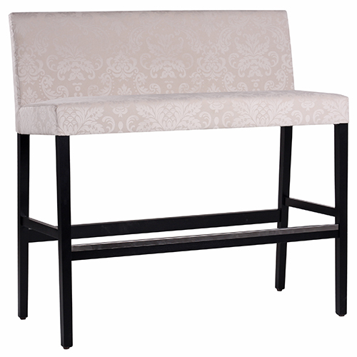 Čalouněná dřevěná barová lavice FALCO HB