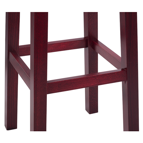 Dřevěná barová židle LOKI P