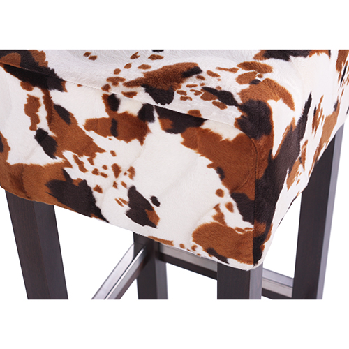 Dřevěná barová židle FABIO SAFARI