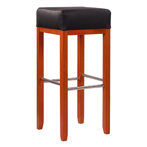 Dřevěná barová židle ALBERTO XL IX