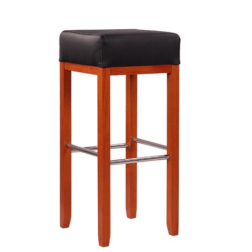 Dřevěná barová židle ALBERTO XL IX