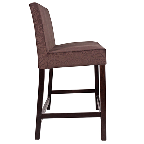 Čalouněná dřevěná barová lavice FALCO HB TH