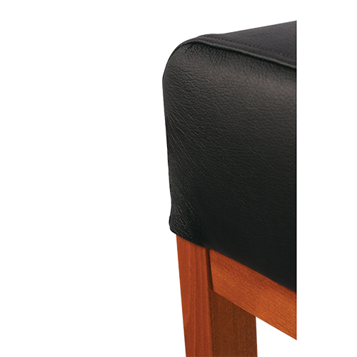 Dřevěná barová židle ALBERTO XL IX