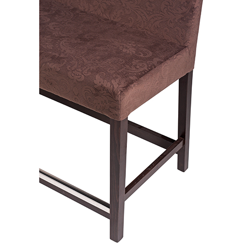 Čalouněná dřevěná barová lavice FALCO HB TH