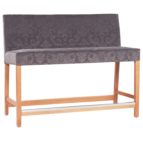 Čalouněná dřevěná barová lavice FALCO HB TH