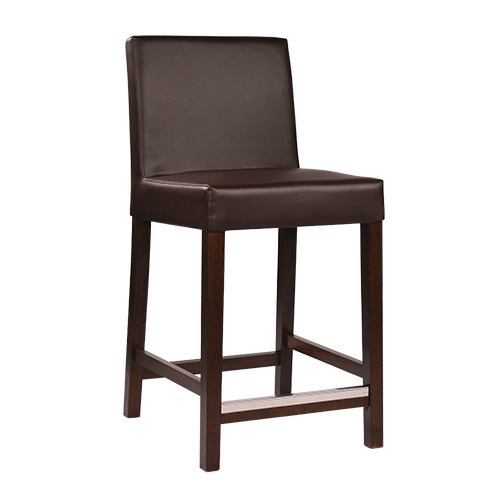 Čalouněná dřevěná barová židle FALCO TH