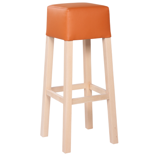 Dřevěná barová židle LOKI VPS