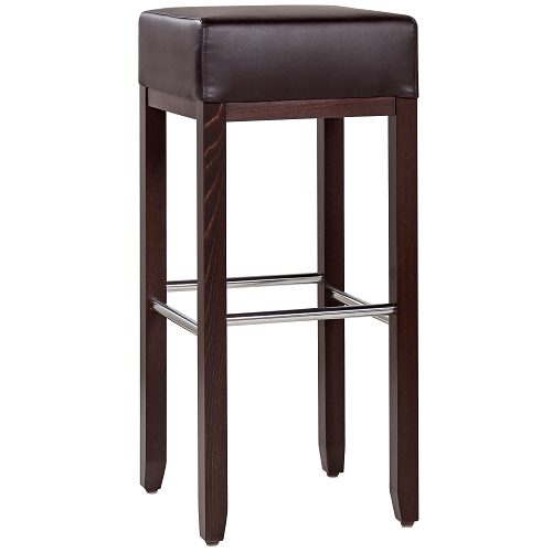 Dřevěná barová židle ALBERTO XL IX