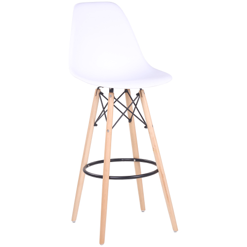 Skořepinové plastové barové židle MILA BAR