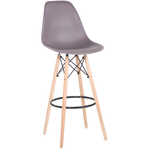 Skořepinové plastové barové židle MILA BAR