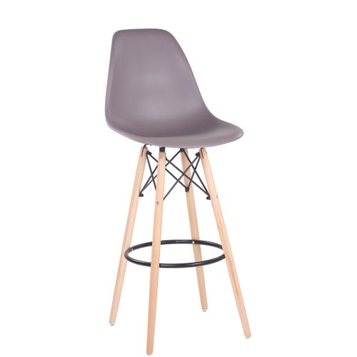 Skořepinové plastové barové židle MILA BAR