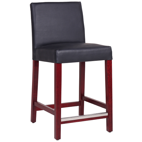 Čalouněná dřevěná barová židle FALCO TH