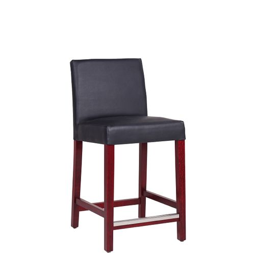 Čalouněná dřevěná barová židle FALCO TH