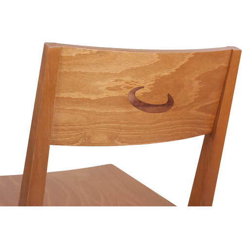 Dřevěná barová židle LUCAS P BAR