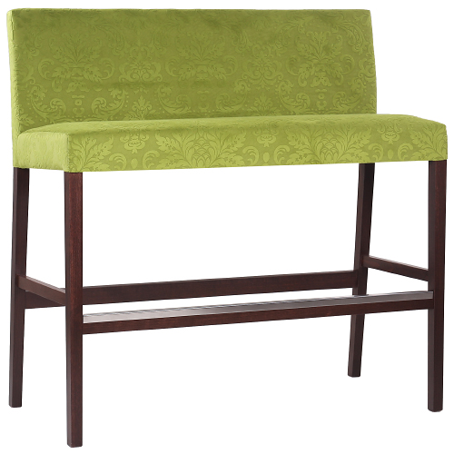 Čalouněná dřevěná barová lavice FALCO HB