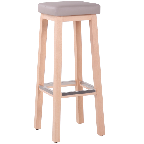 Dřevěná barová židle LOKI P