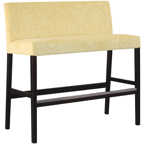 Čalouněná dřevěná barová lavice FALCO HB