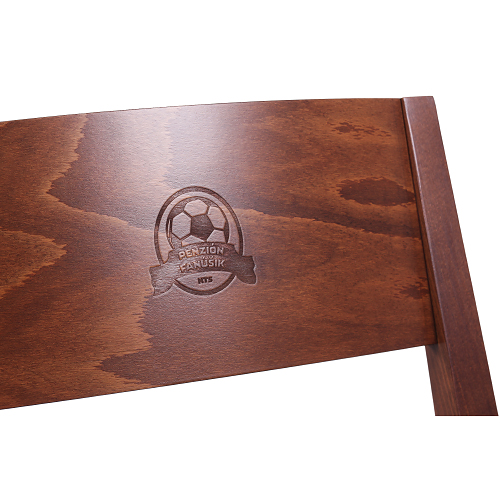 Barové židle KAREN BAR S dřevěný sedák