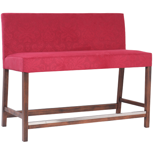 Čalouněná dřevěná barová lavice FALCO HB TH