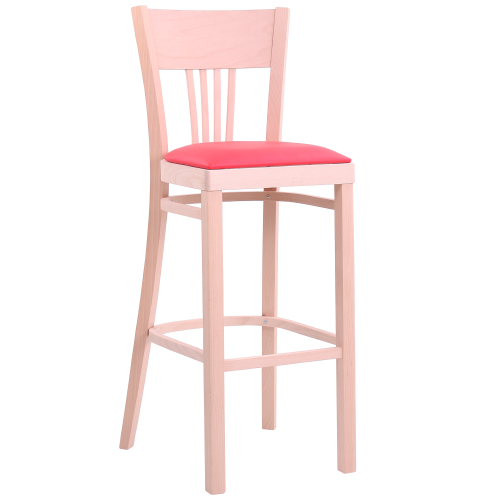 Barové židle KAREN BAR P čalouněný sedák