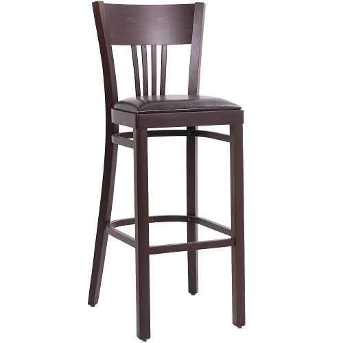 Barové židle KAREN BAR P čalouněný sedák