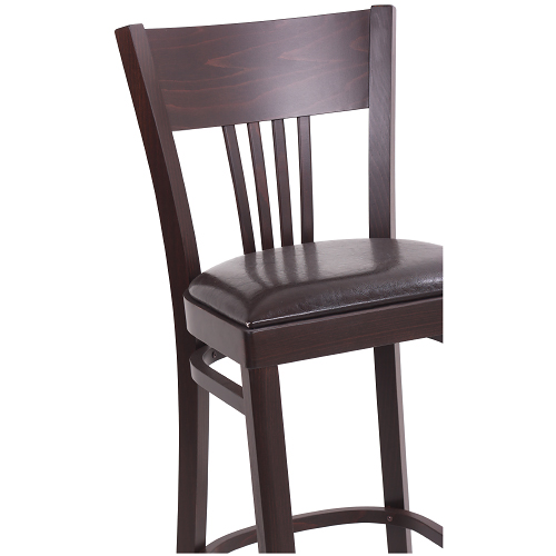 Barové židle KAREN BAR P čalouněný sedák