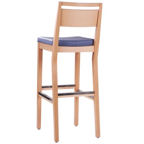 Dřevěná barová židle LUCAS P BAR