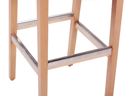 Dřevěná barová židle LUCAS P BAR