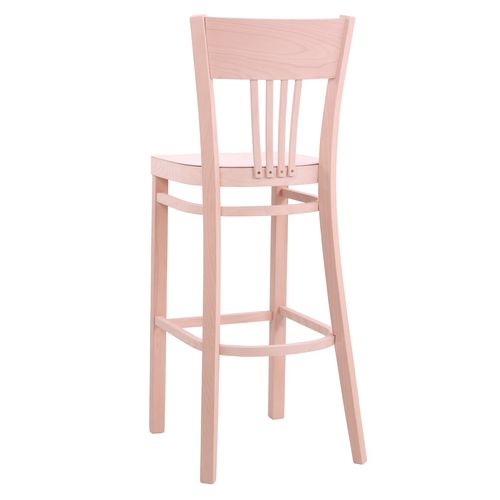 Barové židle KAREN BAR S dřevěný sedák