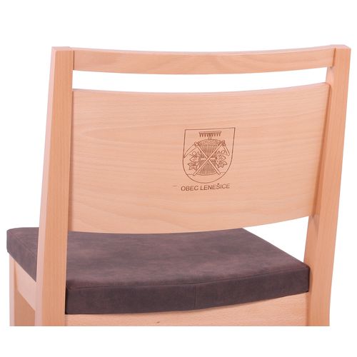 Dřevěná barová židle LUCAS P BAR