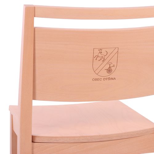 Dřevěná barová židle LUCAS