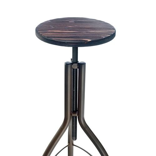 Barové židle SPIN v úpravě Industrial Look