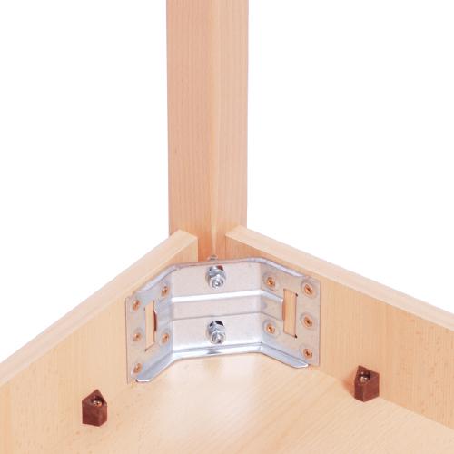 Dřevěné stoly KIAN-MBC 128 až 168 (stolová deska 25 mm)