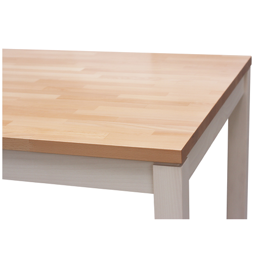 Dřevěné stoly BERTO-BCMT 128 až 168 masivní bukové dřevo