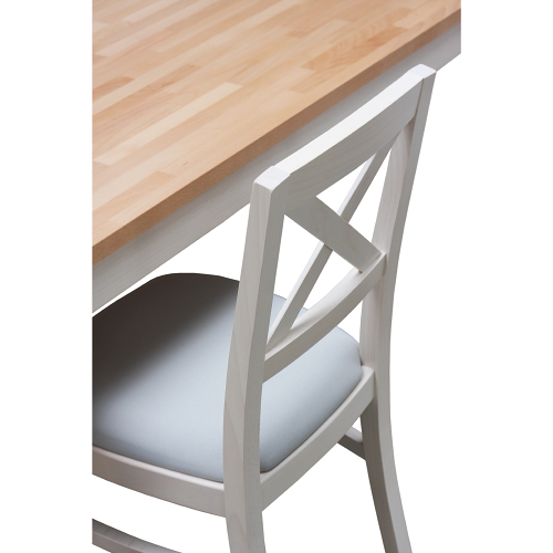 Dřevěné stoly BERTO-BCMT 128 až 168 masivní bukové dřevo