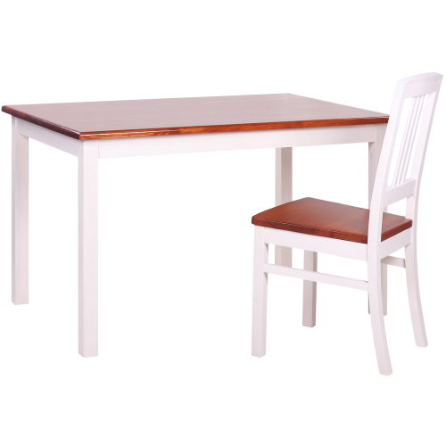 Dřevěné stoly ROBBY 128U borovicové jídelní a restaurační stoly