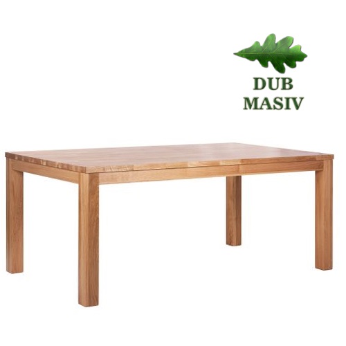 Restaurační a jídelní stoly ARMANDO 200 dub masiv