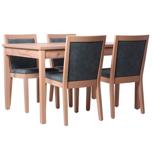 Dřevěný stůl KIAN-M 128 až 168 (stolová deska 25 mm)