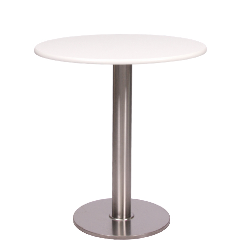 Kovové bistro stoly ARICA IX MDF D70-18